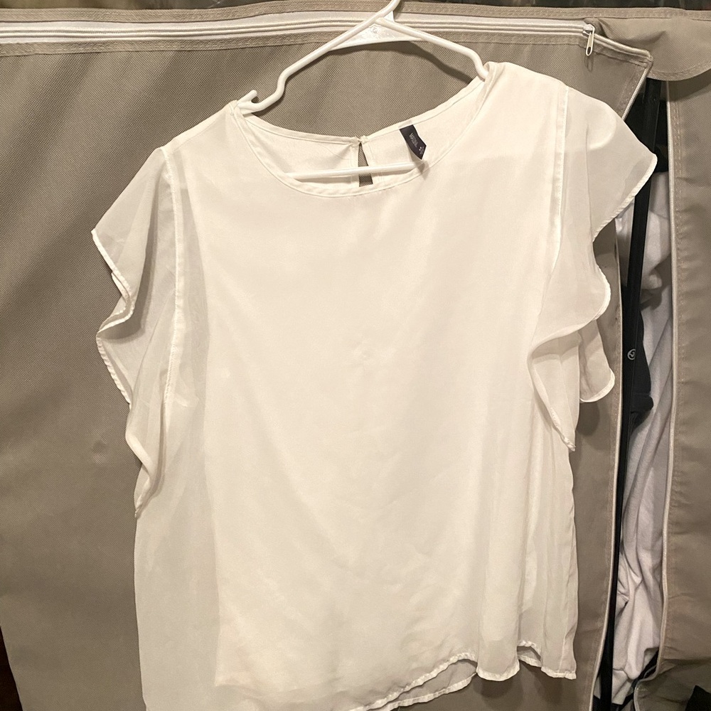 White dress top